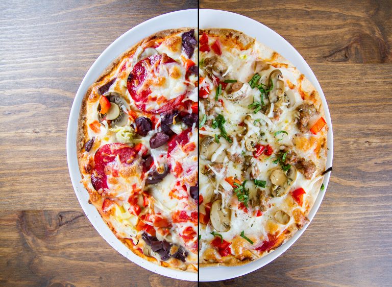 Pizza Two Ways