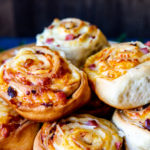 bacon ham and cheese breakfast rolls