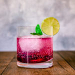 blueberry gin and tonic