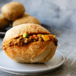 Vetkoek and Curried Mince