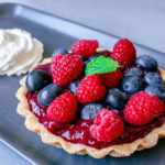 Berry Tart and Chantilly Cream