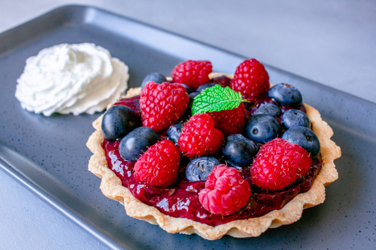 Berry Tart and Chantilly Cream