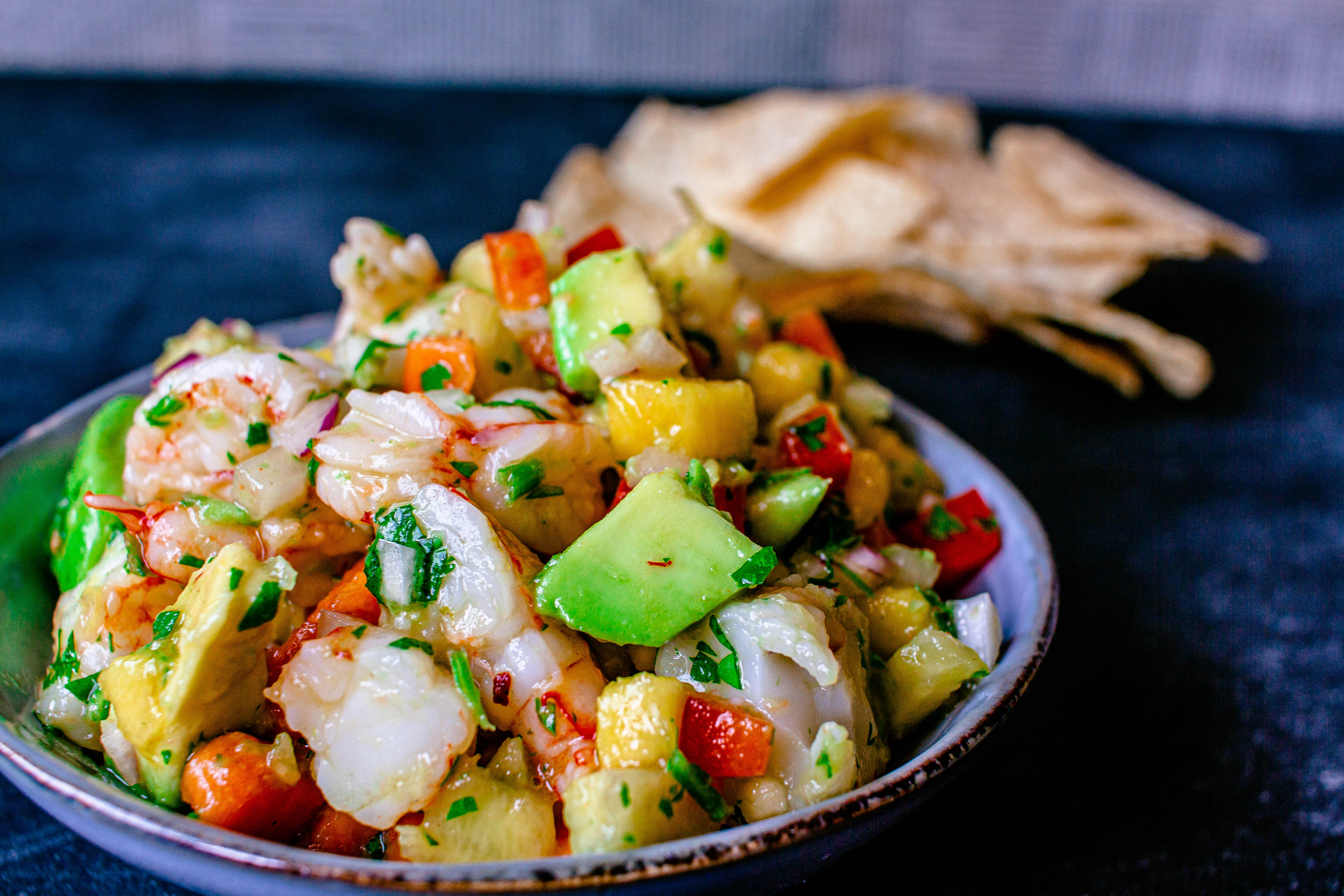 Tropical Shrimp Salad